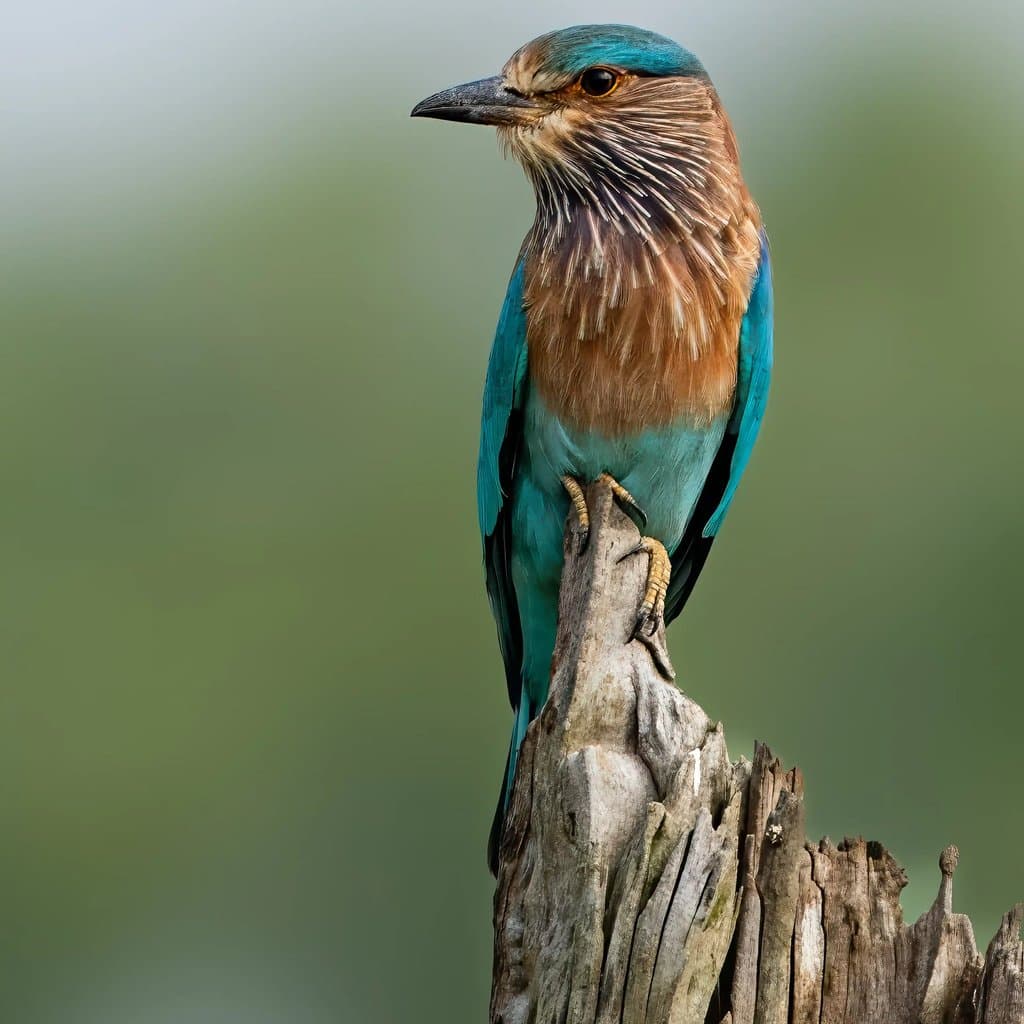 Wildlife retreat moment